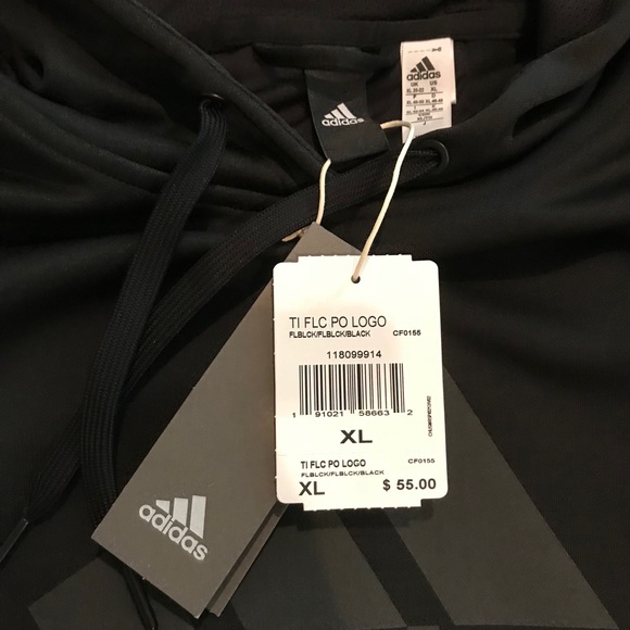 Adidas Flee Pullover Logo hoodie women - Picture 5 of 5